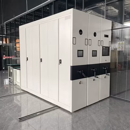 Mobile Filing Storage System Electrostatic Shelves Dense Ark Archives Compact Shelving